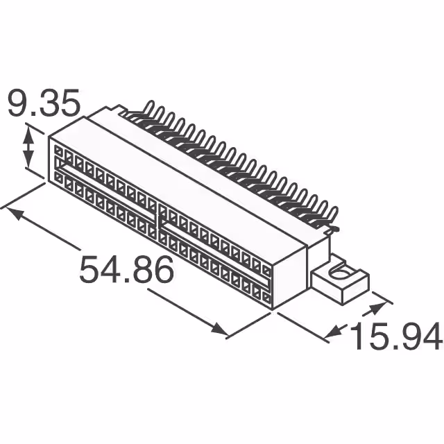 10034908-001LF Amphenol ICC (FCI)  Edgeboard Connectors